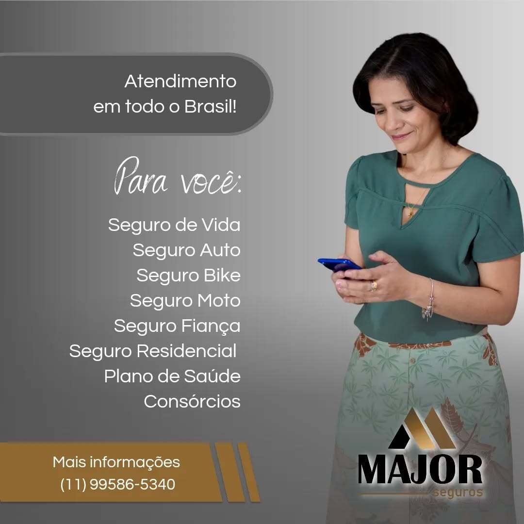 Imagem de um consultor Major Seguros